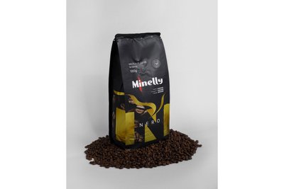 Кава в зернах Nero, Minelly TM, 1 кг 613 фото
