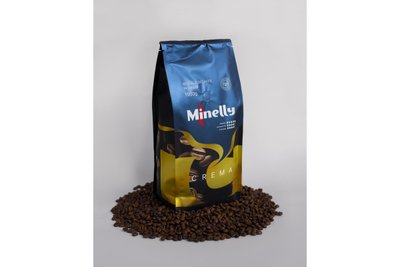 Кава в зернах Crema, Minelly TM, 1 кг 614 фото